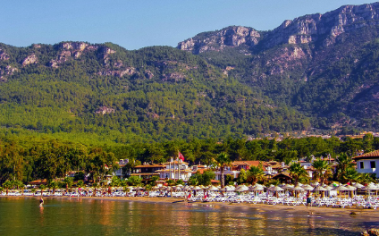 Akyaka Plajı,Akyaka-Köyceğiz