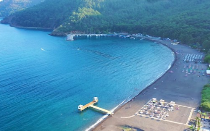 Ekincik Plajı,Akyaka,Dalyan-Ortaca-Köyceğiz-Dalaman