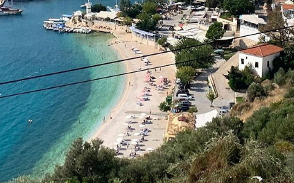 Kalkan Halk Plajı kalkan-kaş