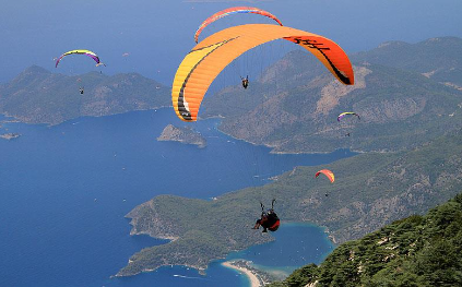 Ölüdeniz,Babadağ Yamaç Paraşütü