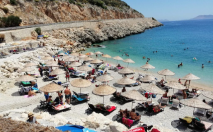 Seyrek Çakıl Plajı Kaş-Kalkan