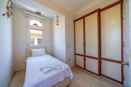 Villa Çetin Ata | Fethiye Merkezde Jakuzili ve 6 Kişilik Özel Havuzlu Tatil Villası (1039)
