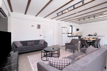 Villa Cocos Serinlik | Çalış Plajı'na Yürüme Mesafesinde Saunalı ve Jakuzili Lüks Tatil Villası (1673)