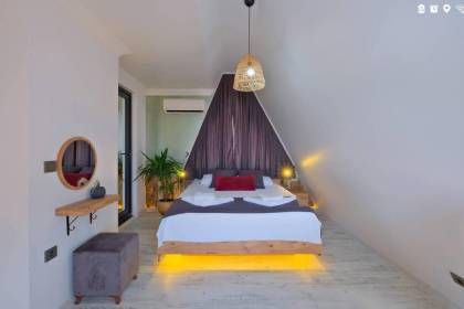 Villa Karsu | Fethiye Eldirek'te Çocuk Oyun Alanlı, Jakuzili ve Lüks Tatil Villası  (1060)