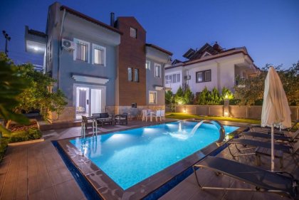 Villa Mare | Fethiye'de Plaja Yakın ve 6 Kişilik Lüks Tatil Villası (2256)