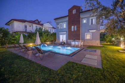 Villa Mare | Fethiye'de Plaja Yakın ve 6 Kişilik Lüks Tatil Villası (2256)