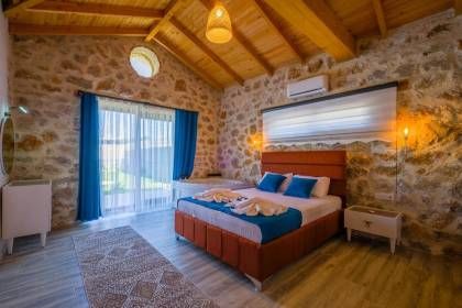 Villa Tamura | Fethiye'de Taş Konseptli, Jakuzili ve Lüks Balayı Villası (1071)