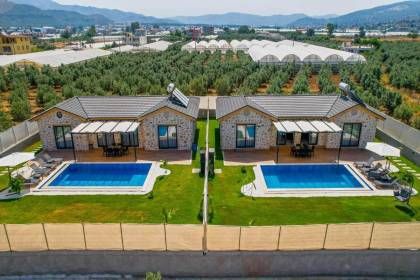 Villa Tamura | Fethiye'de Taş Konseptli, Jakuzili ve Lüks Balayı Villası (1071)