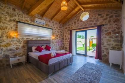Villa Tamura | Fethiye'de Taş Konseptli, Jakuzili ve Lüks Balayı Villası (1071)