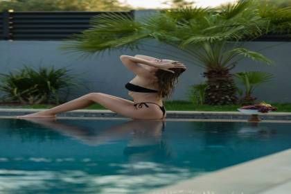 Villa İnci Homes Pearl | Fethiye'de Modern Mimari, Küvetli ve Geniş Bahçeli Lüks Villa (1062)